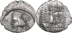 Parthian Kingdom - Ekbatana AR Drachm - Pakoros I (78-120 AD)
2.92 g. 20mm. XF/VF Bust left./ Archer seated right. Sellwood 27.1.