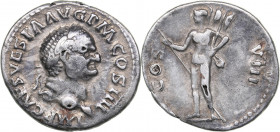 Roman Empire AR Denarius (imitation) - Vespasian (69-79 AD)
1.78 g. 20mm. VF/VF IMP CAES VESPA AVG PM COS IIII/ COS - VIII.