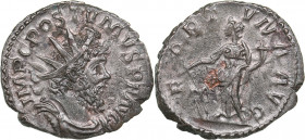Roman Empire Antoninianus - Postumus (260-269 AD)
3.28 g. 21mm. XF/VF+ IMP C POSTVMVS P F AVG/ FORTVNA AVG, Fortuna.