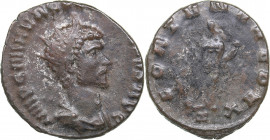 Roman Empire AE Antoninianus - Quintillus (270 AD)
3.00 g. 20mm. VF/F IMP QVINTILLVS P F AVG/ FORTVNA REDVX.