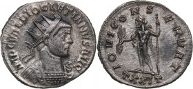 Roman Empire Antoninianus - Diocletian(284-305 AD)
2.72 g. 22mm. VF+/VF+