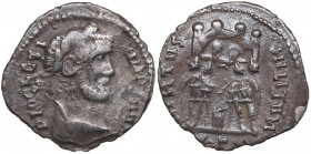 Roman Empire AR Argenteus - Diocletian (284-305 AD)
2.00 g. 18mm. VF-/VF- DIOCLETI-ANVS AVG/ VIRTVS - MILITVM. Very rare!