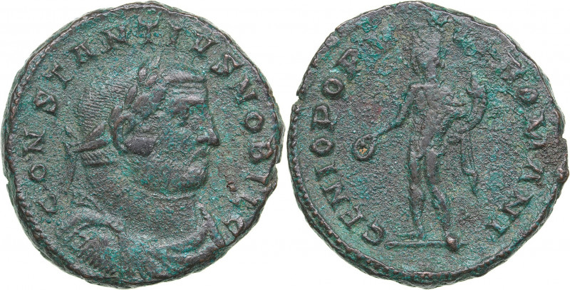 Roman Empire Æ follis - Constantine I 293-305 AD
11.13 g. 28mm. F/F CONSTANTIVS...