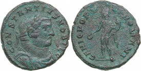 Roman Empire Æ follis - Constantine I 293-305 AD
11.13 g. 28mm. F/F CONSTANTIVS NOBIL C/ GENIO POPVLI ROMANI