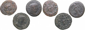 Roman Empire Æ follis - Constantine I 293-305 AD (3)
Various condition.