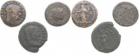 Roman Empire Æ Follis - Maximian II 305-313 AD (3)
Various condition.