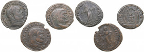 Roman Empire Æ Follis - Maximian II 305-313 AD (3)
Various condition.