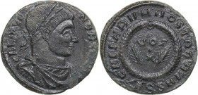 Roman Empire - Aquileia Æ follis - Crispus I (317-326 AD)
2.73 g. 18mm. XF/XF Emperor's bust