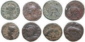 Roman Empire City Commemorative Æ Nummus - Constantine I (332-333 AD) (4)
VRBS ROMA