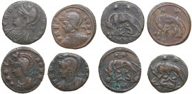 Roman Empire City Commemorative Æ Nummus - Constantine I (332-333 AD) (4)
VRBS ROMA