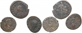 Roman Empire AE - Theodosius, Salonina, Arcadius (3)
(3)