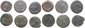 Roman Empire Æ Follis (6)
(6)