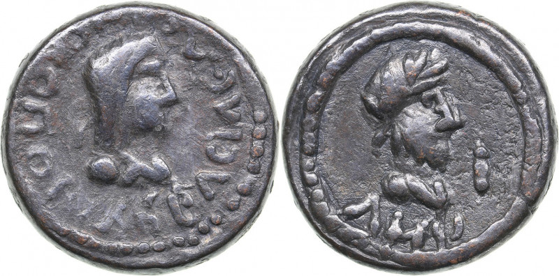Bosporus Kingdom, Pantikapaion Billon-Stater 248 AD - Rheskouporis IV (242/243-2...