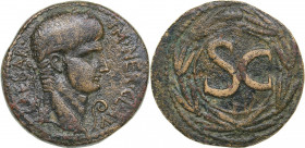Roman Empire - Syria - Seleucis and Pieria. Antioch AE Semis - Nero (254-68 AD)
7.17 g. 21mm. VF/F IM NER CLAV CAESAR/ SC. RPC I 4310.
