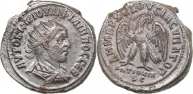 Roman Empire - Syria - Seleucis and Pieria. Antioch Tetradrachm 247 - Philip I (244–249 AD)
12.61 g. 26mm. XF/XF AVTOK K M IOVΛI ΦIΛIΠΠOC CЄB/ ΔHMAPX...
