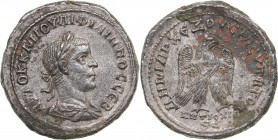 Roman Empire - Syria - Seleucis and Pieria. Antioch Tetradrachm 248-249 - Philip II (247–249 AD)
13.62 g. 28mm. XF/XF+ AYTOK K M IOYΛI ΦIΛIΠΠOC CEB/ ...