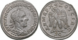 Roman Empire - Syria - Seleucis and Pieria. Antioch Tetradrachm - Trajan Decius (249-251 AD)
11.71 g. 26mm. AU/AU Mint luster. Bust of the Emperor in...