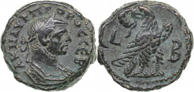 Roman Empire - Egypt - Alexandria BI Tetradrachm 276-277 AD (year 2) - Probus (276-282 AD)
8.69 g. 20mm. XF/XF A K M AVP ΠPOBOC CEB, Laureate, draped...