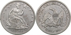 USA 1/2 dollar 1856
12.40 g. VF/XF