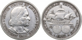 USA 1/2 dollar 1892
12.51 g. VF/XF