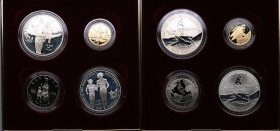 USA coins set 1995 - Olympics
Au, Ag. PROOF Box and cerificate.