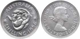 Australia 1 schilling 1956 - NGC PF 66
Mint luster.