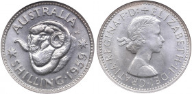 Australia 1 schilling 1959 - NGC PF 66
Mint luster.
