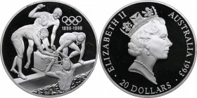 Australia 20 dollars 1993 - Olympics
33.78 g. PROOF
