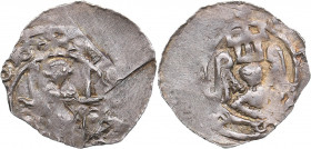 Austria - Holy Roman Empire, Salzburg Hälbling (Friesach) - Eberhard II von Regensberg (1200-1246)
0.73 g. UNC/UNC Mint luster.