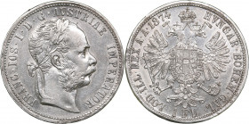 Austria Florin 1874
12.27 g. XF/AU