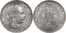 Austria Florin 1890
12.33 g. AU/UNC