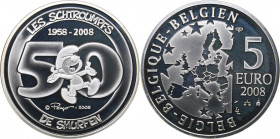 Belgia 5 euro 2008
14.60 g. PROOF Box and certificate.