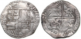 Bolivia - Potosi 4 reales ND
13.57 g. XF/XF Philipp II, 1556-1598. Cayon 3769.