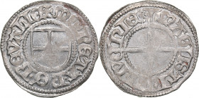 Reval schilling ND - Wolter von Plettenberg (1494-1535)
Livonian order. 0.92 g. AU/XF Haljak# 110a 3R. Very rare!