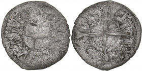 Reval pfennig ND - Wolter von Plettenberg (1494-1535)
Livonian order. 0.39 g. F/F Haljak# 124a. MONETA REVALI