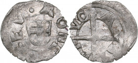 Reval pfennig ND - Wolter von Plettenberg (1494-1535)
Livonian order. 0.33 g. XF/AU Haljak# 126a.