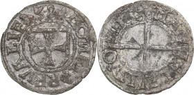 Reval Schilling 1538 - Hermann Brüggenei-Hasenkamp (1535-1549)
0.68 g. VF/VF Haljak# 143. The Livonian Order.