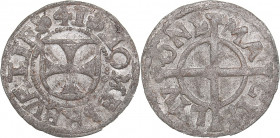 Reval Schilling 1541 - Hermann Brüggenei-Hasenkamp (1535-1549)
0.88 g. VF/XF Mint luster. Haljak# 148a. The Livonian Order.