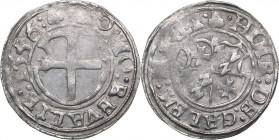 Reval Ferding 1556 - Heinrich von Galen (1551-1557)
Livonian order. 2.83 g. XF/XF Mint luster. Haljak# 165a var.