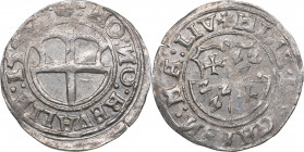 Reval Ferding 1557 - Heinrich von Galen (1551-1557)
Livonian order. 2.52 g. XF-/XF- Mint luster. Haljak# -.