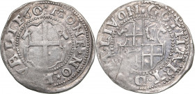Reval Ferding 1560 - Gotthard Kettler (1559-1562)
Livonian order. 2.26 g. VF/VF Haljak# 199.