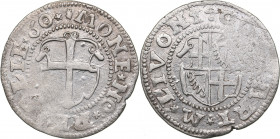 Reval Ferding 1560 - Gotthard Kettler (1559-1562)
Livonian order. 2.35 g. XF/XF Mint luster. Haljak# 197./Haljak# 201. 3R