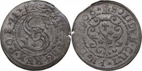 Riga - Poland solidus 1606 - Sigismund III (1587-1632)
0.89 g. VF/VF Haljak# 1077.