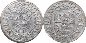 Riga - Sweden 1/24 taler 1623 - Gustav II Adolf (1611-1632)
1.08 g. AU/AU Mint luster. In the Name of the Kings of Sweden in Riga. Haljak# 1461. SB# ...