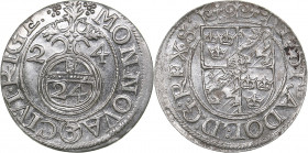 Riga - Sweden 1/24 taler 1624 - Gustav II Adolf (1611-1632)
1.41 g. UNC/UNC Mint luster. In the Name of the Kings of Sweden in Riga. Haljak# 1462. SB...