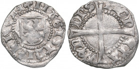 Wenden schilling ND - Bernd von der Borch (1471-1483)
Livonian order. 1.24 g. XF/AU Mint luster. Haljak# -. Very rare!