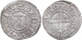 Wenden schilling ND - Wolter von Plettenberg (1494-1535)
Livonian Order. 0.97 g. VF/VF Haljak# 232.
