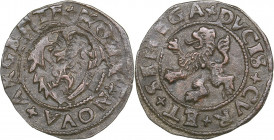 Courland Schlling 1576 - Gothard Kettler (1562-1587)
0.96 g. VF/XF+ Haljak# 1638.