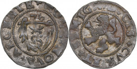 Courland Schlling 1576 - Gothard Kettler (1562-1587)
1.13 g. XF/XF Haljak# 1639.