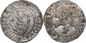 Courland Schlling 1577 - Gothard Kettler (1562-1587)
0.99 g. AU/AU Haljak# 1640.